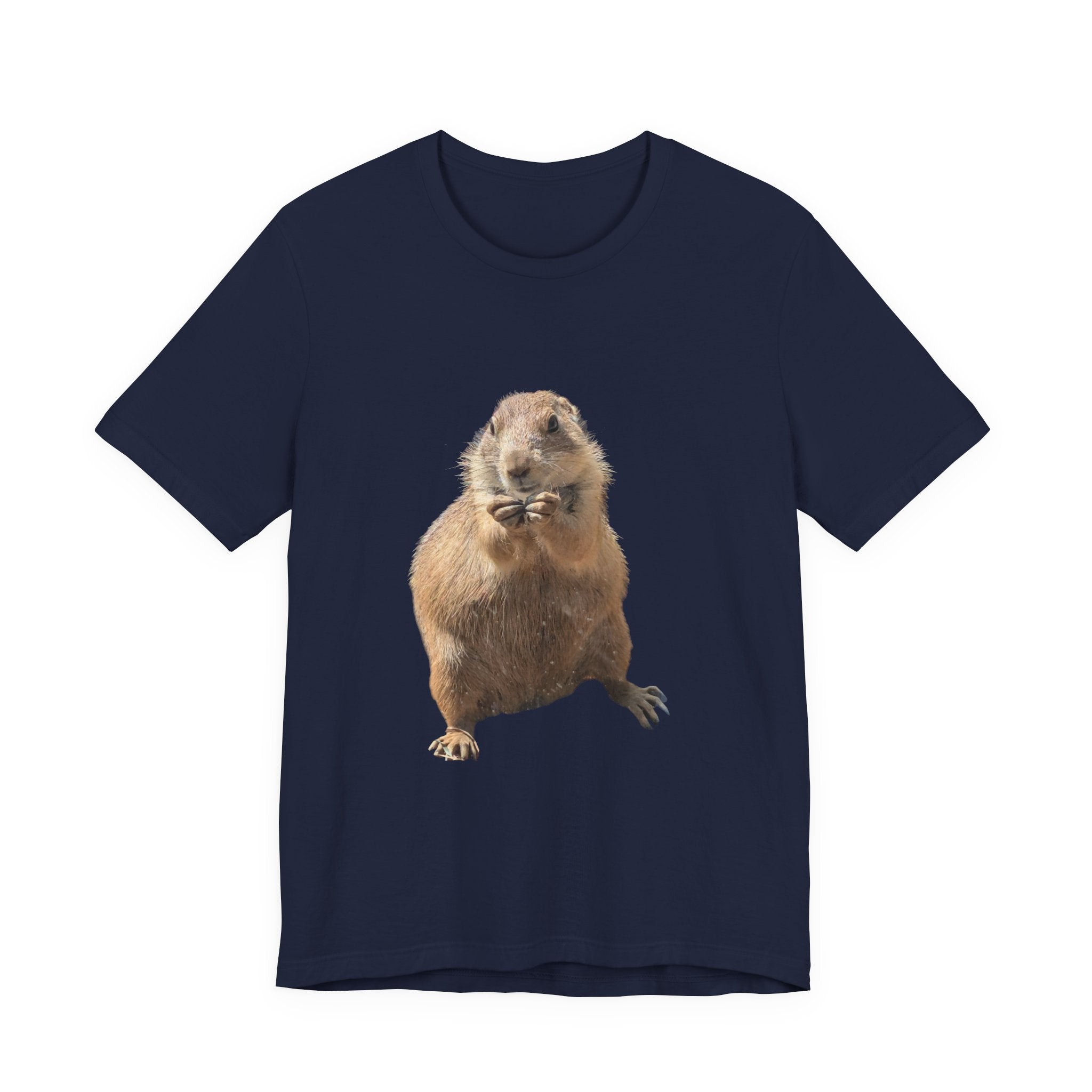 Prairie Dog Photo Tee — Cute Groundhog Animal Graphic T-Shirt