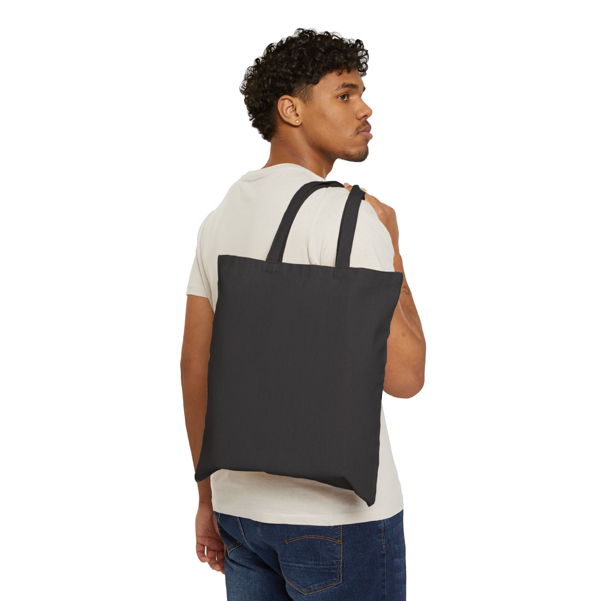 Canvas Tote Bag - Cute Turtle & Tortoise Photo Collage Reusable Grocery Bag