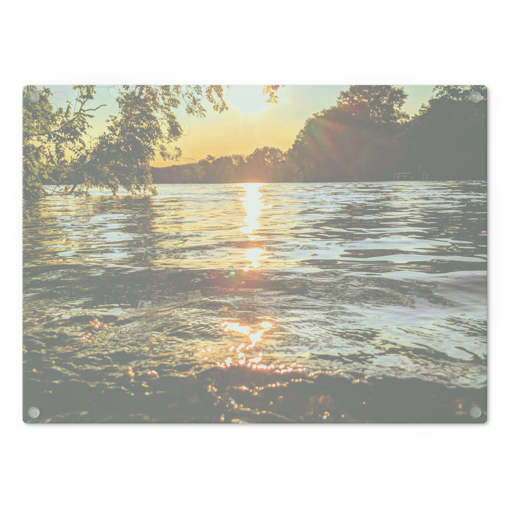 Forest Arch Cutting Board — Rustic Nature Photo Kitchen Board