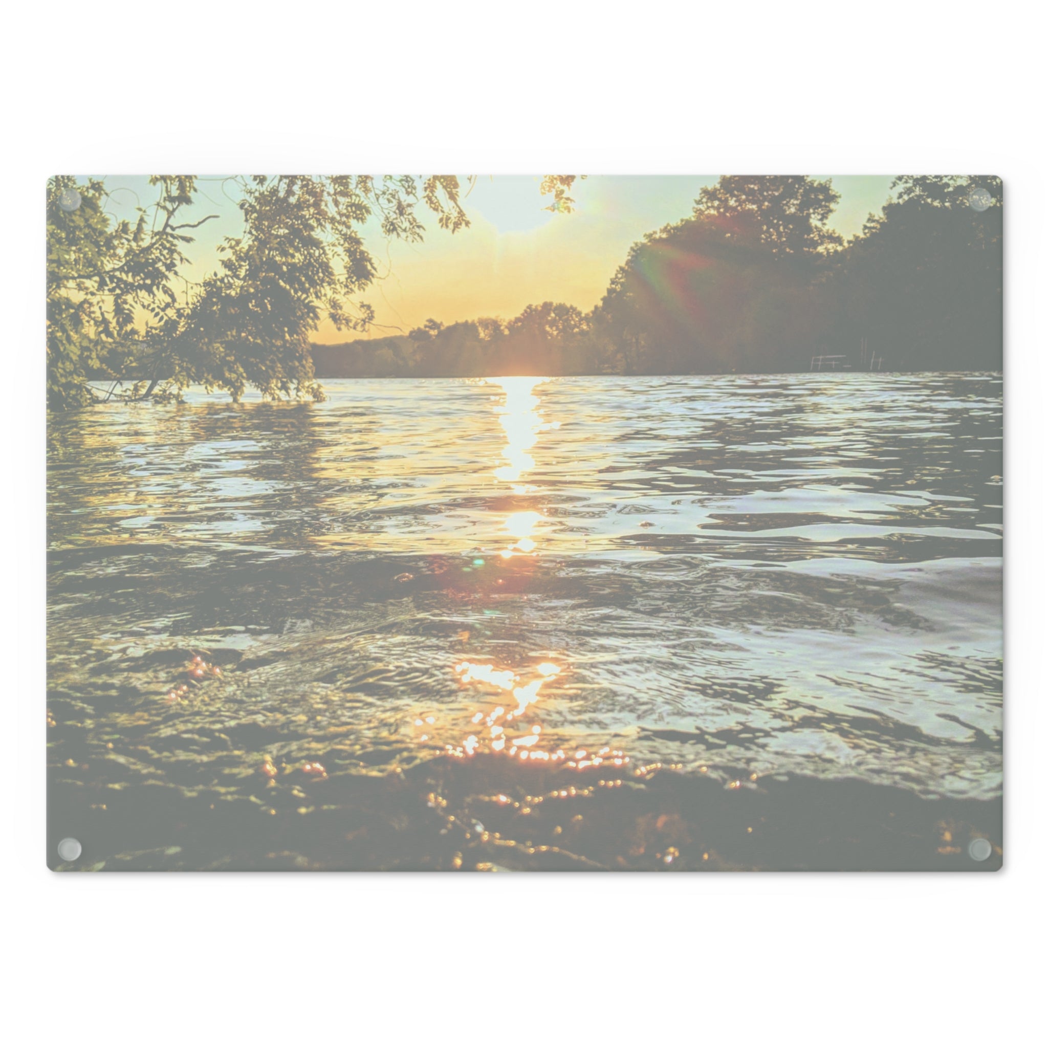 Forest Arch Cutting Board — Rustic Nature Photo Kitchen Board