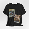 Turtle Photo Collage T-Shirt — Cute Turtle Face Wildlife Graphic Tee, Nature-Inspired Shirt, Turtle Lover Gift