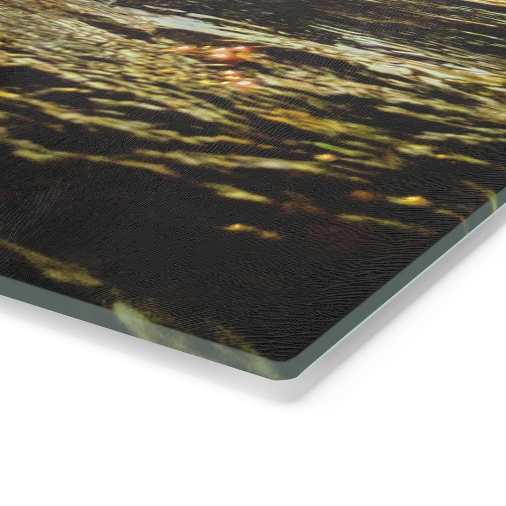 Forest Arch Cutting Board — Rustic Nature Photo Kitchen Board