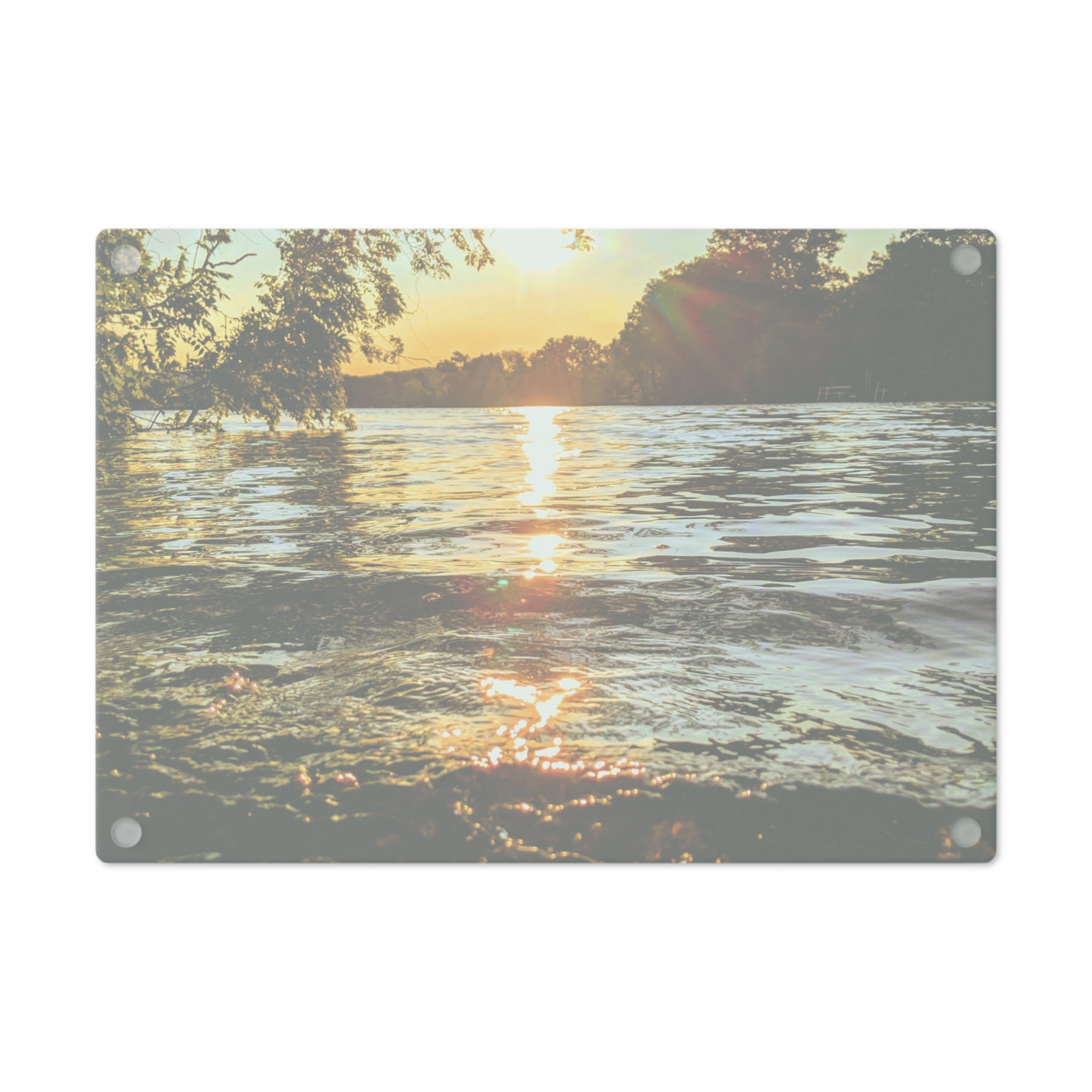 Forest Arch Cutting Board — Rustic Nature Photo Kitchen Board
