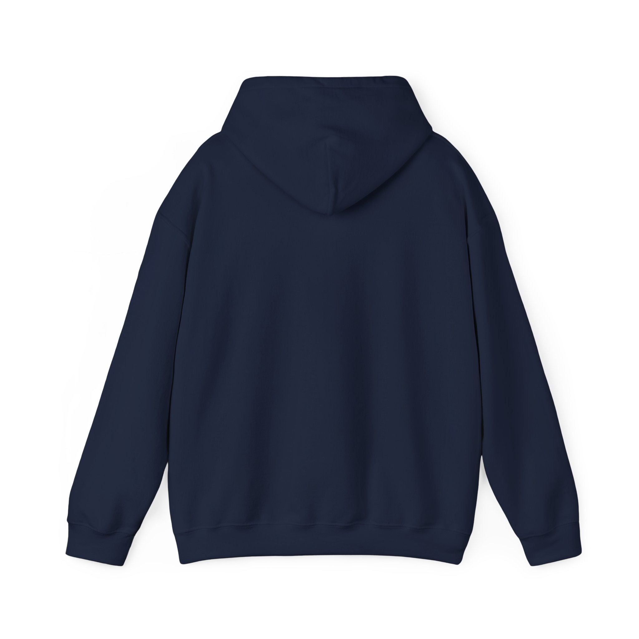 Floral Rectangle Print Hoodie — Orange Rose & Marigold Graphic Sweatshirt