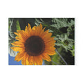 Sunflower Glass Cutting Board — Floral Kitchen Decor & Chopping Board