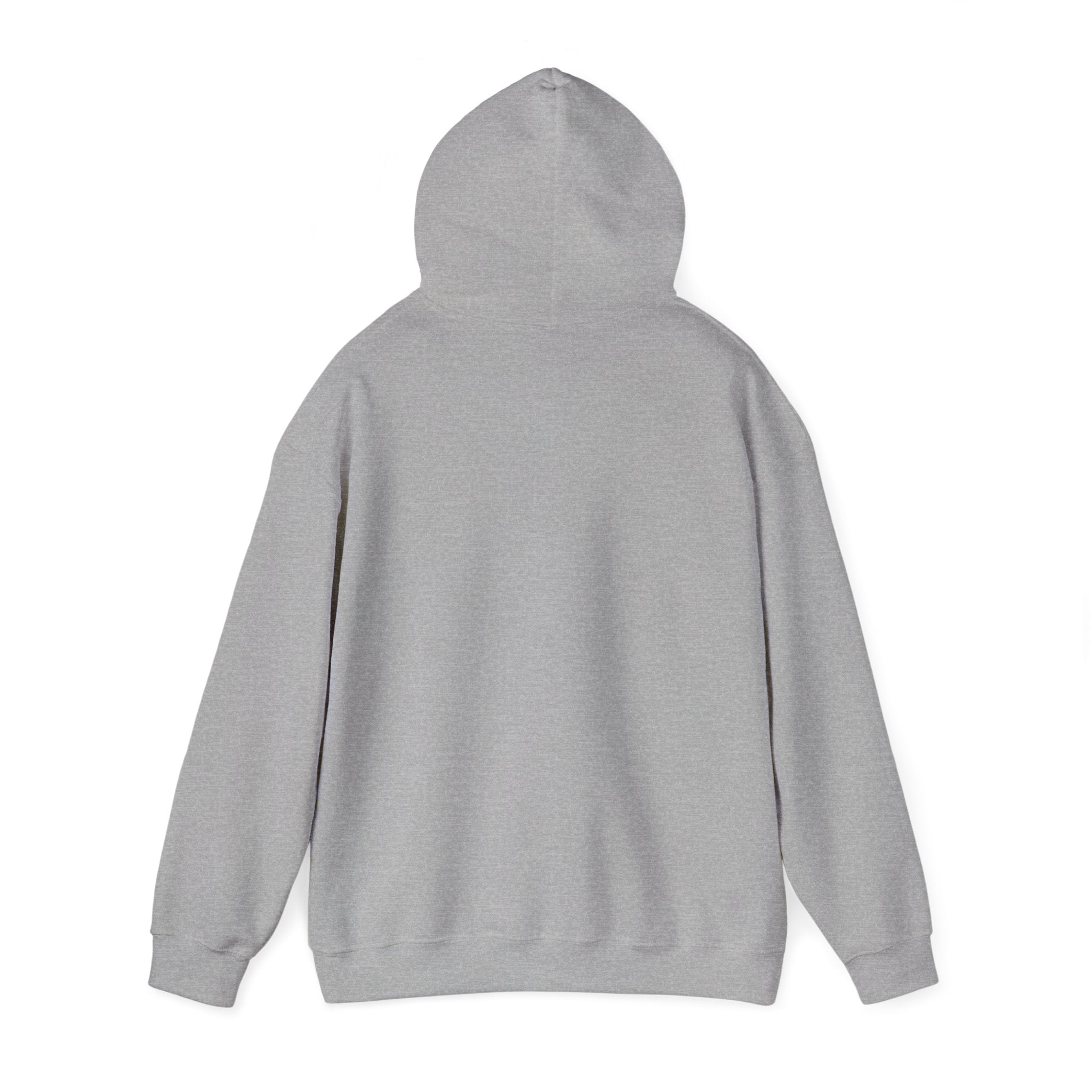 Floral Rectangle Print Hoodie — Orange Rose & Marigold Graphic Sweatshirt