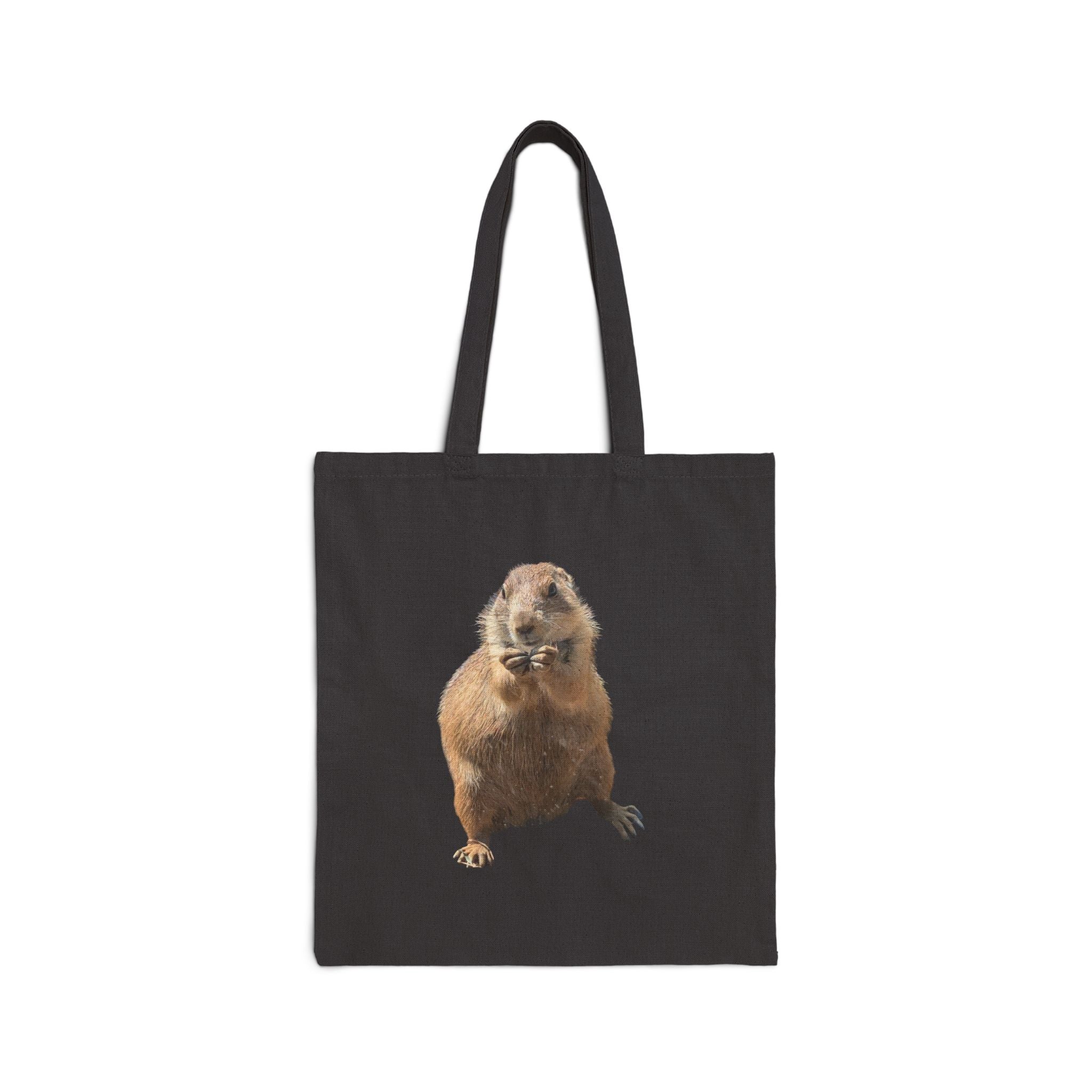 Prairie Dog Canvas Tote — Cute Rodent Eco Grocery Bag