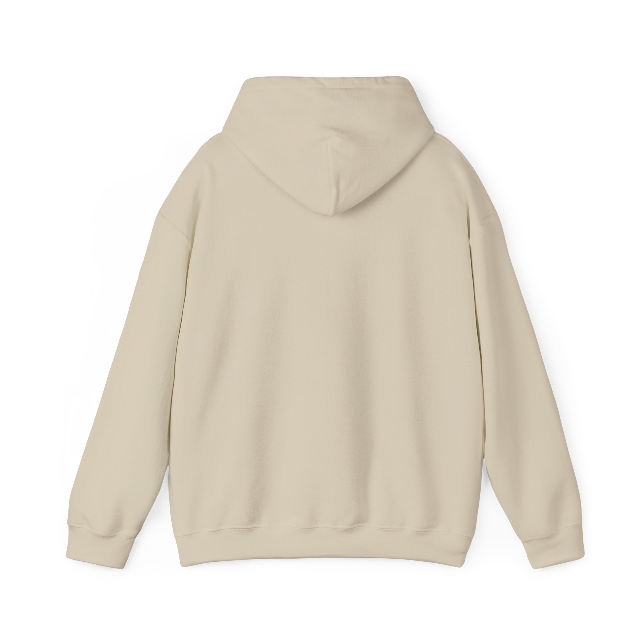 Floral Rectangle Print Hoodie — Orange Rose & Marigold Graphic Sweatshirt
