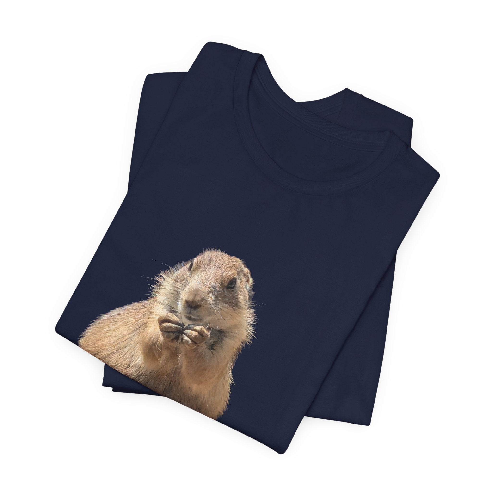 Prairie Dog Photo Tee — Cute Groundhog Animal Graphic T-Shirt