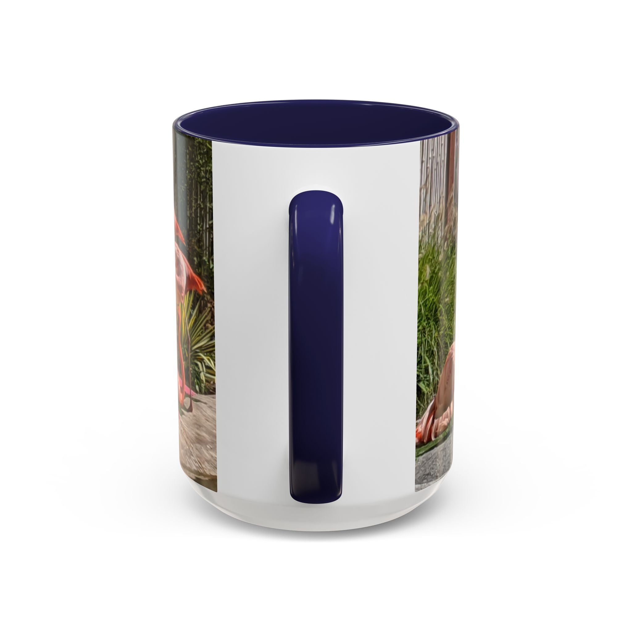 Flamingo Coffee Mug — Pink Tropical Bird Photo Print, Ceramic Tea Cup, Nature Gift, 11oz or 15oz