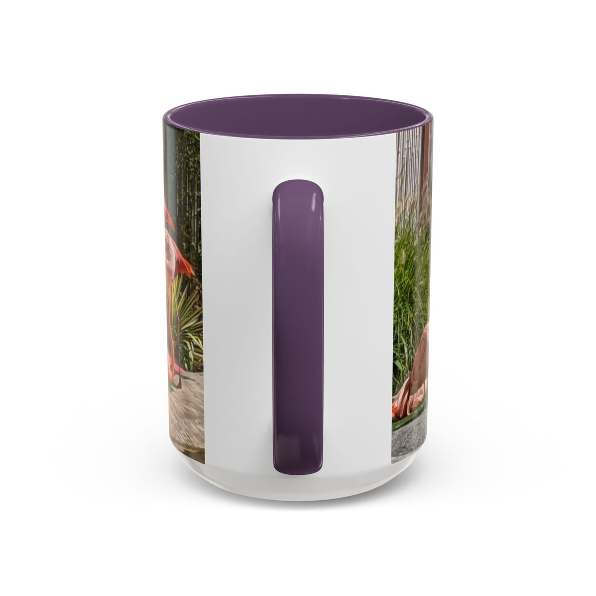 Flamingo Coffee Mug — Pink Tropical Bird Photo Print, Ceramic Tea Cup, Nature Gift, 11oz or 15oz