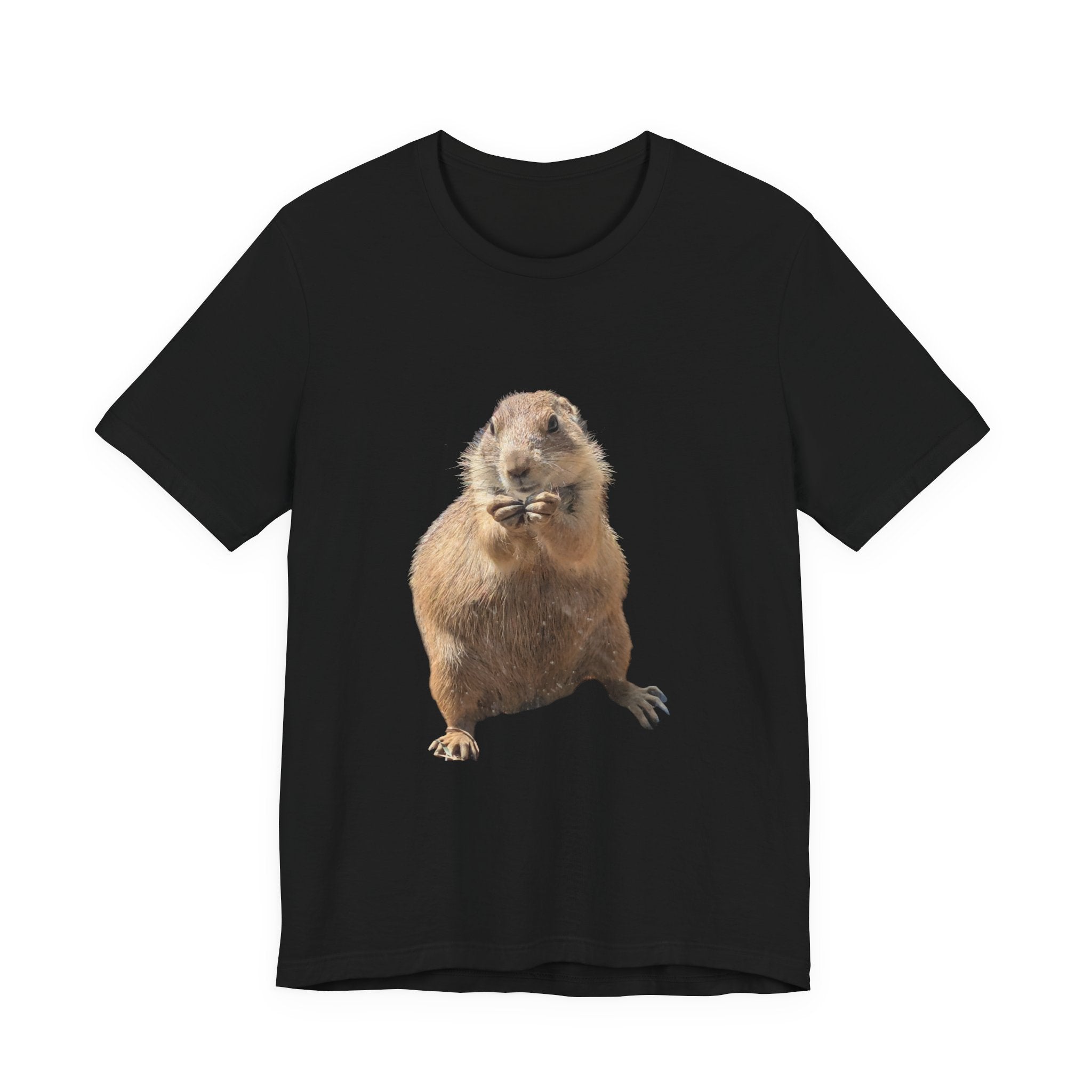 Prairie Dog Photo Tee — Cute Groundhog Animal Graphic T-Shirt