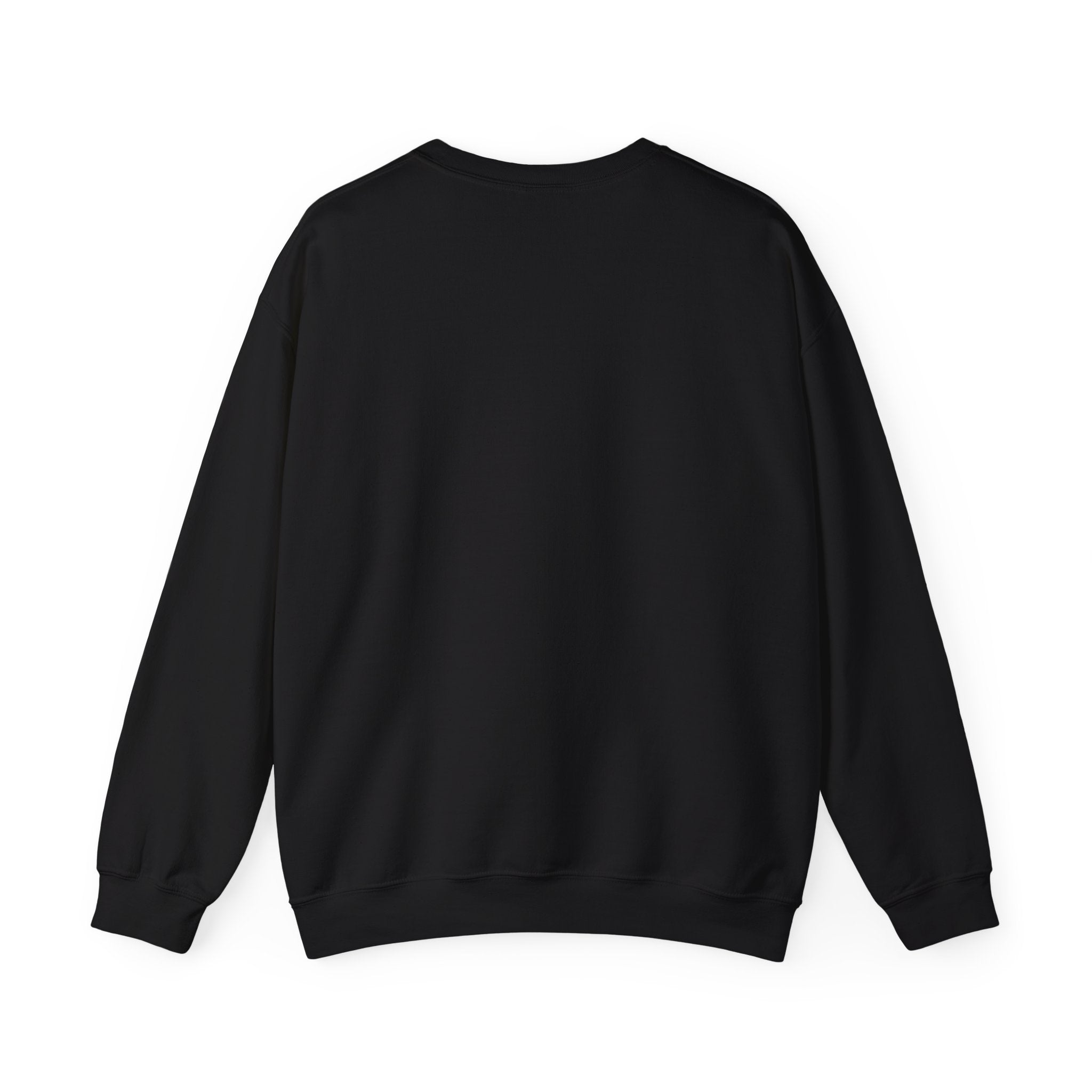 Floral Patchwork Crewneck Sweatshirt — Orange Marigold & Rose Garden Design